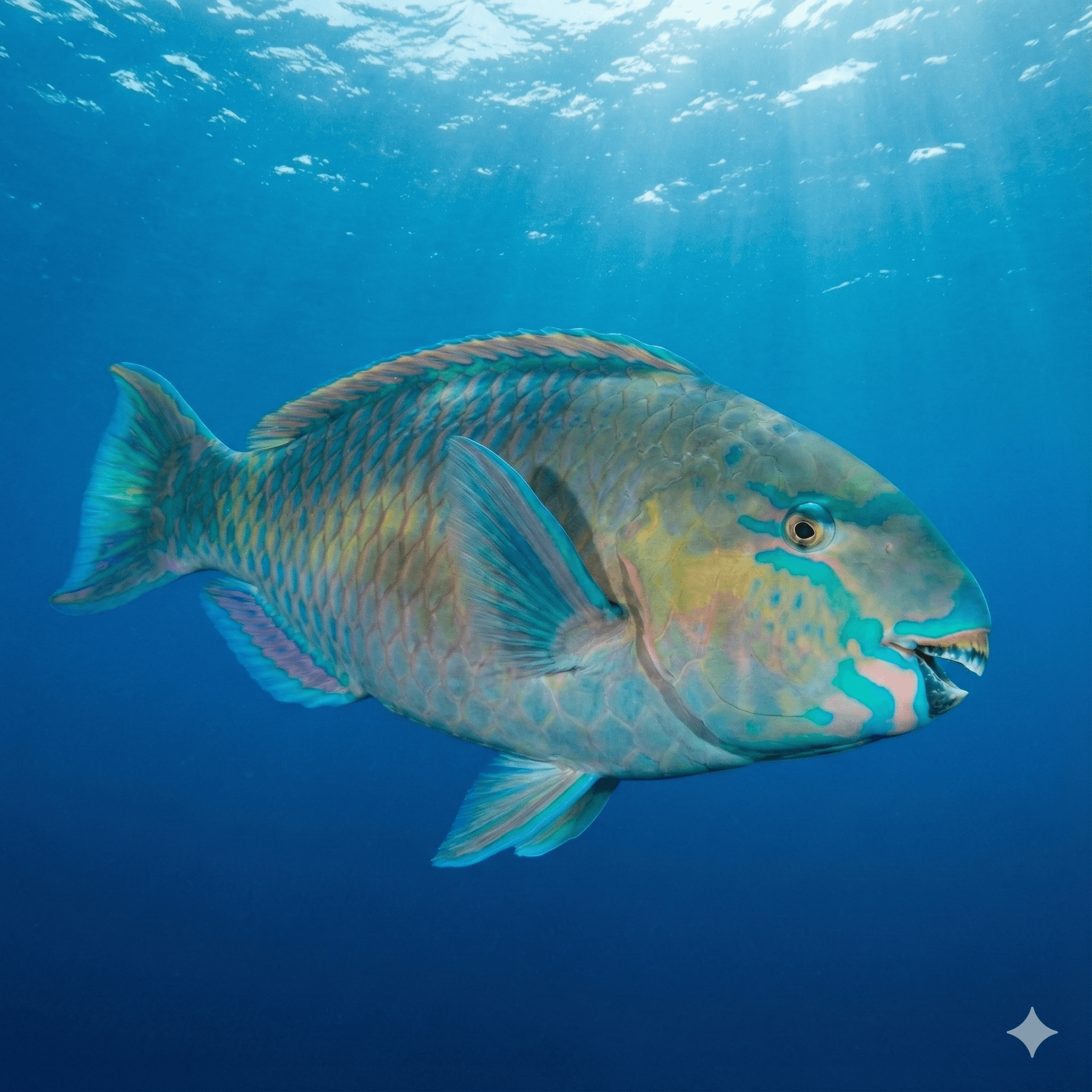 Bullethead Parrotfish