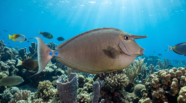 Kala / Bluespine Unicornfish